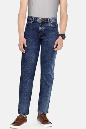 Roadster Teen Boys Blue Solid Light Fade Slim Fit Stretchable Jeans