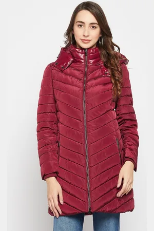 Madame Belted Waist Lilac Quilted Jacket | Buy Jacket Online for | Glamly