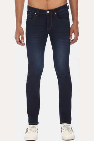 Flying Machine Men Blue Jackson Skinny Fit Mid-Rise Clean Look Jeans