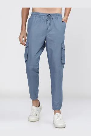 Ketch Men Blue Joggers Trousers
