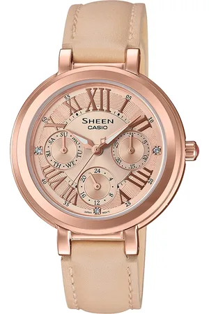 Casio Sheen Women Rose Gold Analogue watch SX252 SHE-3034GL-9AUDF