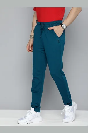 HARVARD Men Black Brand Logo embroidered Mid Rise Casual Joggers