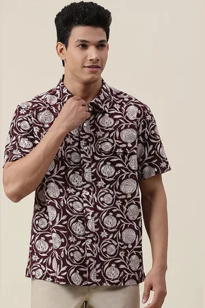 Fabindia Men Comfort Printed Cotton Casual Shirt