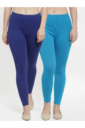 Jinfo Women Pack Of 2 Solid Ankle-Length Leggings