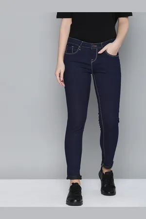 HERE&NOW Women Blue Skinny Fit Stretchable Jeans