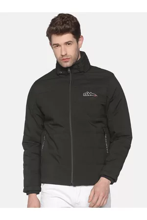 SHOWOFF Men Olive Green Lightweight Padded Jacket