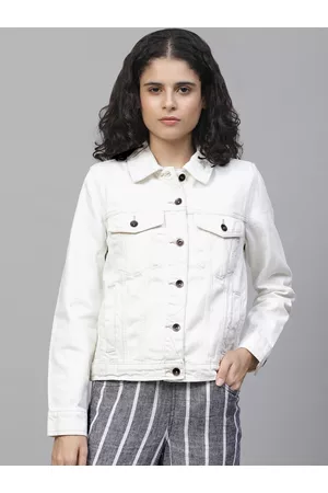 Casual Jackets Blue Womens Full Sleeve Denim Jacket, Size: Medium at Rs  600/piece in Meerut