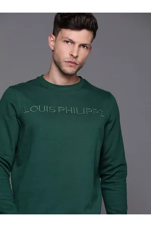 LOUIS PHILIPPE Full Sleeve Color Block Men Sweatshirt - Buy LOUIS