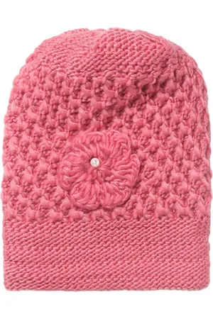 EL REGALO Unisex Kids Pink Beanie