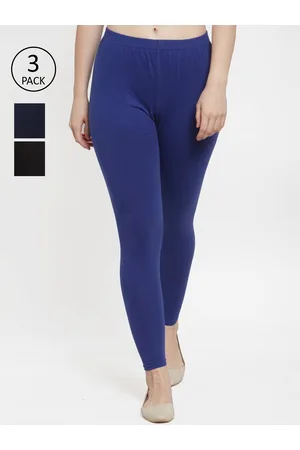 GRACIT Women Pack of 3 Solid Leggings