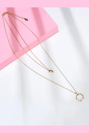 Accessorize Gold-Toned Layered Necklace