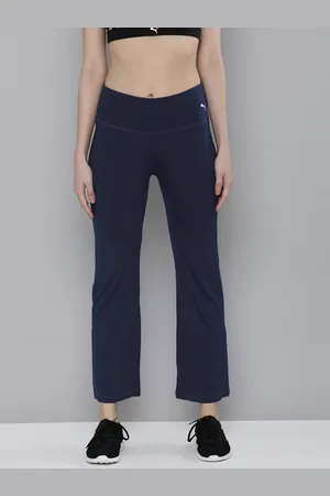 PUMA Women Navy Blue Performance Yoga Pants