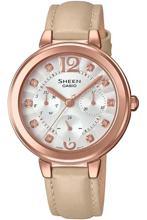 Casio Sheen Women Silver Analogue watch SH217 SHE-3048PGL-7BUDR