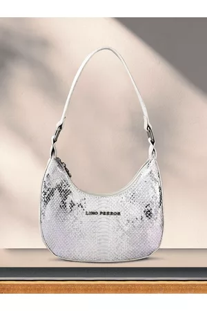 Lino Perros Women White SHoulder Handbags