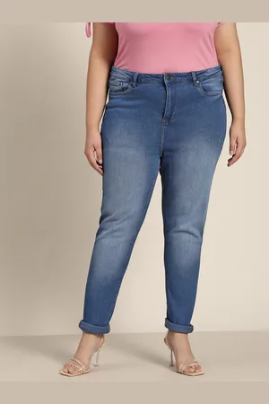 Plus size best sale stretchable jeans