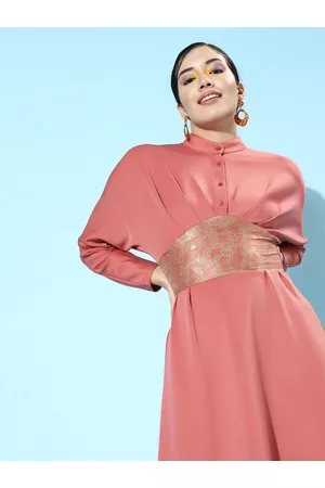 KASSUALLY Women Rose Sleek Dress