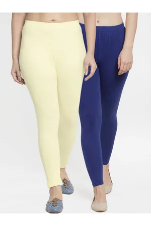Jinfo Women Pack Of 2 Solid Ankle-Length Leggings