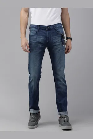 Pepe Jeans Men Blue Vapour Slim Fit Light Fade Stretchable Jeans
