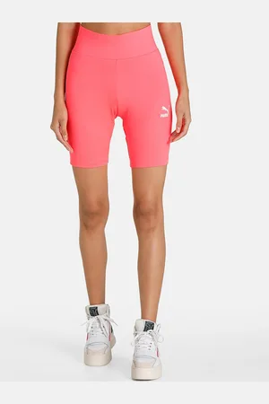 PUMA Women Pink Summer Squezze Short Tights 7"