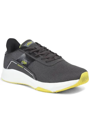 JQR Men ACTIVE Grey Mesh Running Shoes