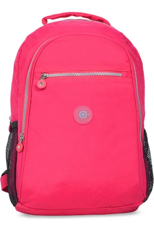 Tommy Bahama Crinkle Unisex Fuchsia Red Solid Backpack