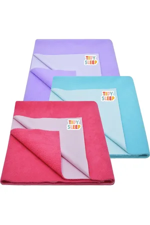 TIDY SLEEP Kids Set Of 3 Water Proof Mattress Protector