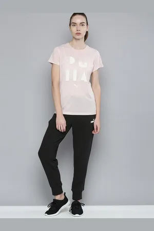PUMA Women Black Essentials Regular Fit Sweat Pants