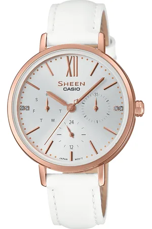 Casio Sheen Women Silver Analogue watch SX232 SHE-3064PGL-7AUDF