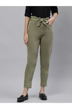 Straight Fit Organic Cotton Cargo Trousers