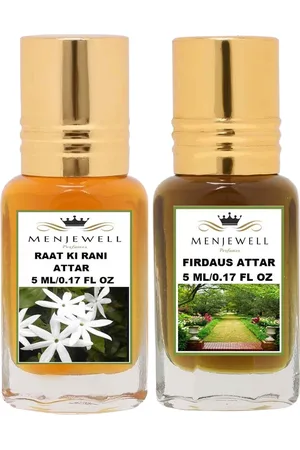 Menjewell Pack of 2 Attar - Raat Ki Rani Firdaus Attar 5ml Each
