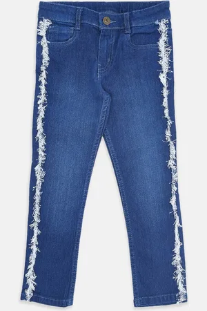Pantaloons Girls Blue Jeans