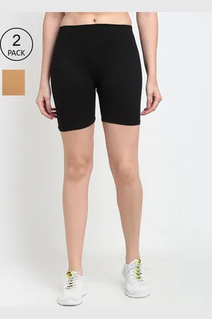 Jinfo Women Pack Of 2 Cycling Sports Shorts