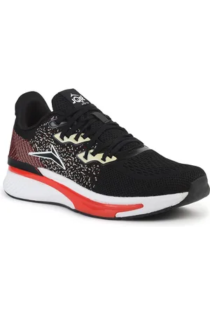 JQR Men PLAN Black Mesh Running Shoes