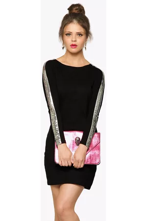 Miss Chase Black Bodycon Dress