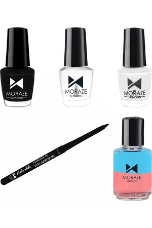 Moraze Set of 5 Nail Polish + Kajal & Nail Polish Remover