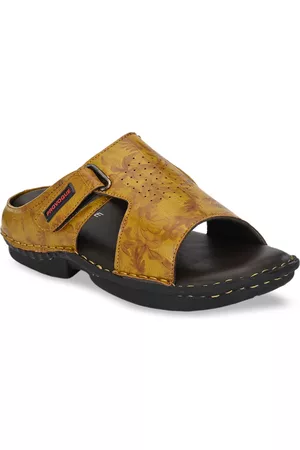 Provogue Men Tan Brown Comfort Sandals