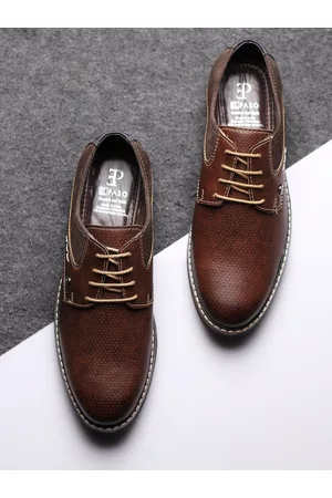 El Paso Men Brown Derbys