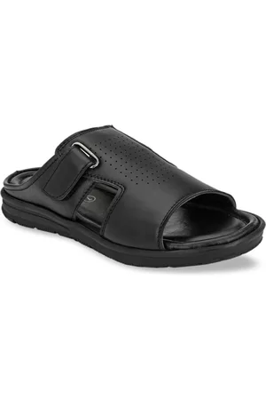 Azzaro Men Black Comfort Sandals