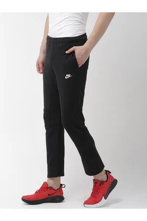 Nike Men Black Sportswear Club Trackpants
