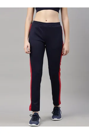 Buy FILA Women Acanthus Navy Blue Joggers Online