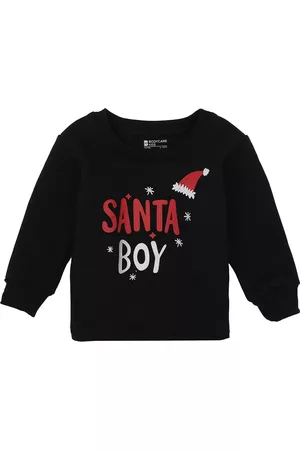 BodyCare Boys Black Typography Printed T-shirt