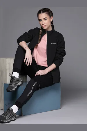Columbia Women Black Kruser Ridge II Softshell Omni Heat Infinity Sporty Jacket