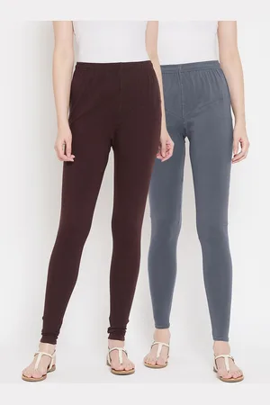 Tulsattva Women Pack Of 2 Solid Leggings