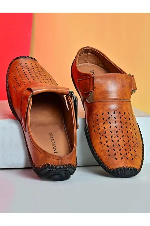 Leather Huarache Shoes For Men | Men's Ranchero Boots