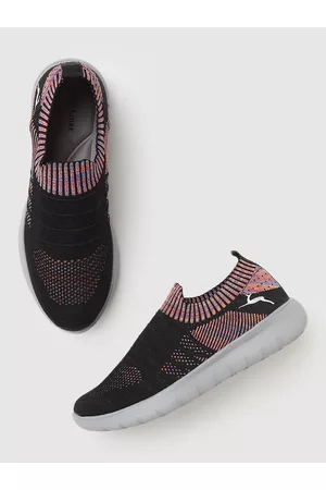Marc Loire Women Multicoloured Woven Design Slip-On Sneakers