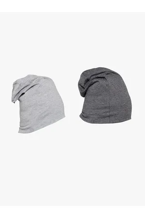 VIMAL JONNEY Pack of 2 Unisex Grey Beanie