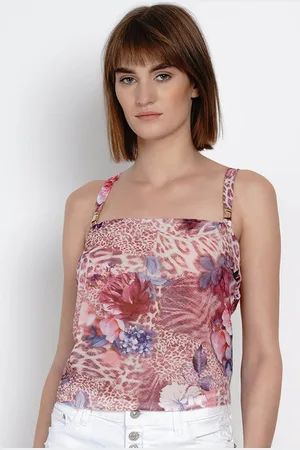 Erotissch Women White Printed Top