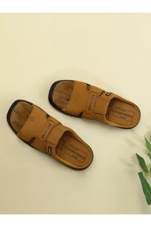 Red Chief Men Rust Comfort Sandals