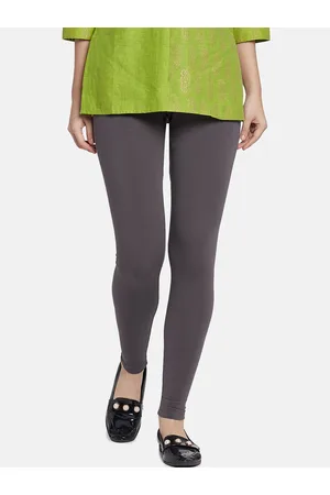 Buy Pickles Dark Grey Colour Cotton Lycra Leggings for Women|XXL at  Amazon.in