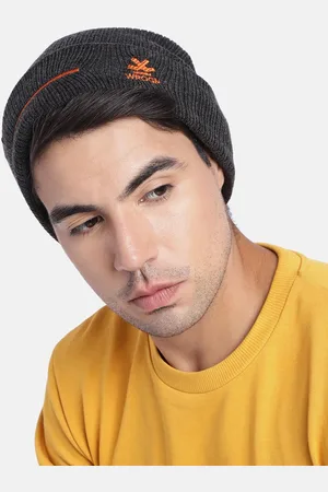 WROGN Unisex Grey Woollen Beanie